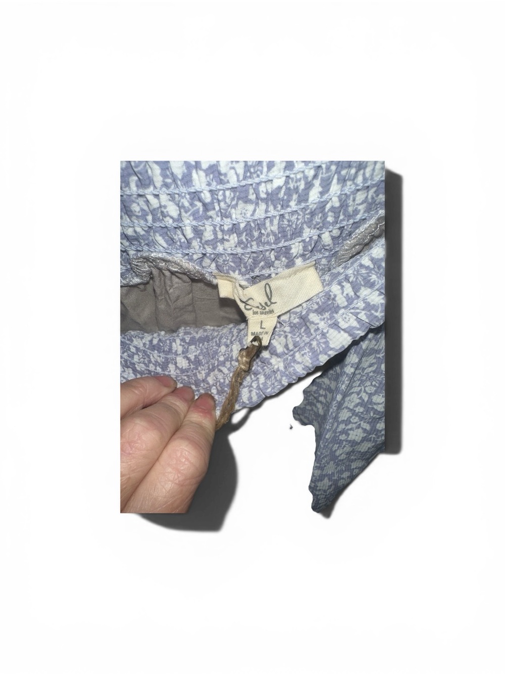 Easel Lg Lilac Floral Skater Skirt - Picture 4 of 6